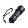 TP-SA-8UV Aluminum LED 365nm Purple Light UV Flashlight